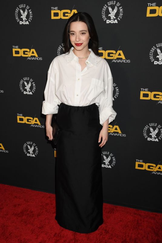 MIKEY MADISON at 77th Annual Directors Guild of America Awards in Beverly Hills 02/08/2025