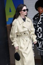 MIKEY MADISON Leaves Good Morning America Studios in New York 02/12/2025