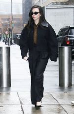 MIKEY MADISON Out on Press Tour for Anora in New York City 02/13/2025