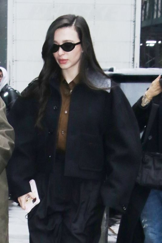 MIKEY MADISON Out on Press Tour for Anora in New York City 02/13/2025