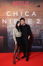 MILENA SMIT at Netflix Presents La Chica De Nieve 2: El Juego Del Alma in Malaga 02/04/2025