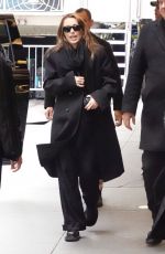 MILEY CYRUS Arrives for Rehearsals Ahead of SNL 50 The Anniversary Special Concert in New York 02/12/2025
