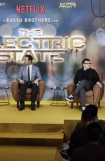MILLIE BOBBY BROWN at The Electric State Press Conference in Madrid 02/27/2025