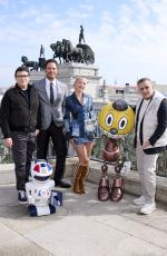 MILLIE BOBBY BROWN at The Electric State Press Conference in Madrid 02/27/2025