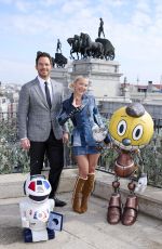 MILLIE BOBBY BROWN at The Electric State Press Conference in Madrid 02/27/2025