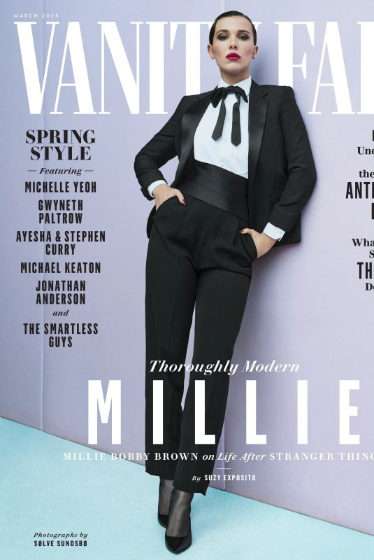 MILLIE BOBBY BROWN for Vanity Fair, March 2025