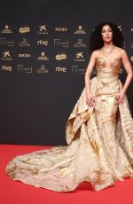 MINA EL HAMMANI at 39th Goya Cinema Awards in Granada 02/08/2025