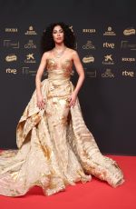 MINA EL HAMMANI at 39th Goya Cinema Awards in Granada 02/08/2025