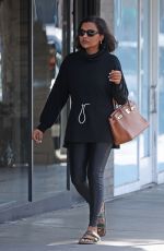 MINDY KALING Enjoys a Day of Pampering in Los Angeles 02/10/2025