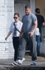 MINKA KELLY and Dan Reynolds Leaves a Lunch in Los Angeles 02/07/2025