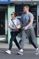 MINKA KELLY and Dan Reynolds Leaves a Lunch in Los Angeles 02/07/2025