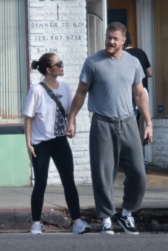 MINKA KELLY and Dan Reynolds Leaves a Lunch in Los Angeles 02/07/2025