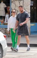 MINKA KELLY and Dan Reynolds Out for Coffee with Their Dog in Los Feliz 025/09/2025