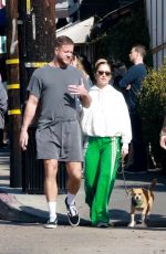 MINKA KELLY and Dan Reynolds Out for Coffee with Their Dog in Los Feliz 025/09/2025