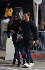 MIRANDA KERR and Evan Spiegel Leaves FIRE AID Concert in Los Angeles 01/31/2025