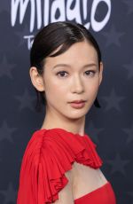 MOEKA HOSHI at 30th Annual Critics Choice Awards in Santa Monica 02/07/2025