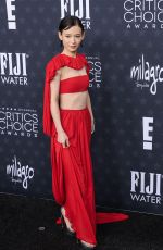 MOEKA HOSHI at 30th Annual Critics Choice Awards in Santa Monica 02/07/2025