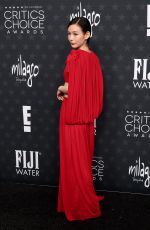MOEKA HOSHI at 30th Annual Critics Choice Awards in Santa Monica 02/07/2025