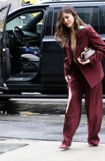 MONICA BARBARO Keeps a Busy Schedule while Promoting A Complete Unknown in New York 02/13/2025