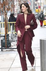 MONICA BARBARO Keeps a Busy Schedule while Promoting A Complete Unknown in New York 02/13/2025