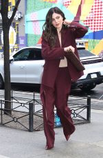 MONICA BARBARO Keeps a Busy Schedule while Promoting A Complete Unknown in New York 02/13/2025