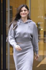MONICA BARBARO Leaves SiriusXM Studios in New York 02/12/2025