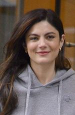 MONICA BARBARO Leaves SiriusXM Studios in New York 02/12/2025