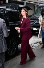 MONICA BARBARO Leaves The View in New York 02/13/2025