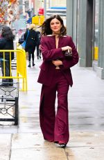 MONICA BARBARO Leaves The View in New York 02/13/2025