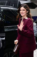 MONICA BARBARO Leaves The View in New York 02/13/2025