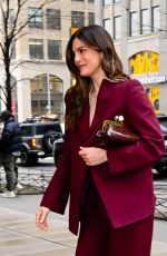 MONICA BARBARO Leaves The View in New York 02/13/2025