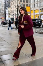 MONICA BARBARO Leaves The View in New York 02/13/2025