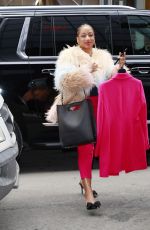 MONIQUE COLEMAN Out and About in New York City 02/11/2025