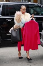 MONIQUE COLEMAN Out and About in New York City 02/11/2025