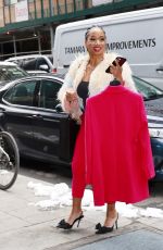 MONIQUE COLEMAN Out and About in New York City 02/11/2025