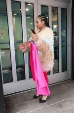MONIQUE COLEMAN Out and About in New York City 02/11/2025