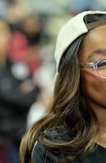 MRSAI MARTIN at 2025 Cactus Jack Foundation HBCU Celebrity Softball Classic in Houston 02/13/2025