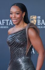 NAOMI ACKIE at EE BAFTA Film Awards 2025 in London 02/16/2025