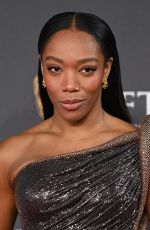 NAOMI ACKIE at EE BAFTA Film Awards 2025 in London 02/16/2025