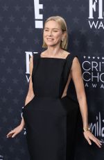 NAOMI WATTS at 30th Annual Critics Choice Awards in Santa Monica 02/07/2025