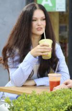 NATASHA and Martin BLASICK Shopping at Studio City Farmers Market 02/16/2025