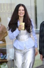 NATASHA and Martin BLASICK Shopping at Studio City Farmers Market 02/16/2025