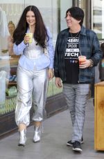 NATASHA and Martin BLASICK Shopping at Studio City Farmers Market 02/16/2025