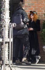 NATASHA LYONNE and Bryn Mooser Out on Valentine