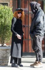 NATASHA LYONNE and Bryn Mooser Out on Valentine
