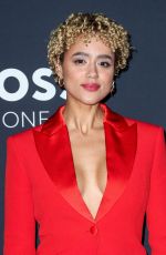 NATHALIE EMMANUEL at BOSS One x David Beckham Fashion Launch Event in London 01/30/2025