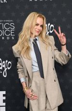 NICOLE KIDMAN at 30th Annual Critics Choice Awards in Santa Monica 02/07/2025