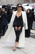 NICOLE SCHERZINGER Arrives at Carolina Herrera Fashion Show in New York 02/10/2025
