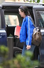 NINA DOBREV Heading to the Set of Bear Country on Gold Coast 02/27/2025