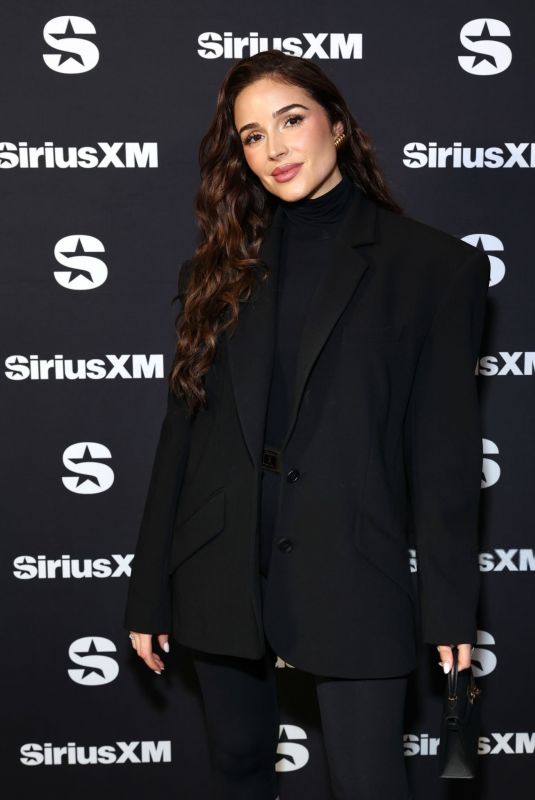 OLIVIA CULPO at SiriusXM at Super Bowl LIX in New Orleans 02/06/2025